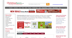 Desktop Screenshot of christmassavers.com